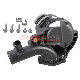 METZGER Kylmedelsfläns med klämmor, med skruvar 4010093