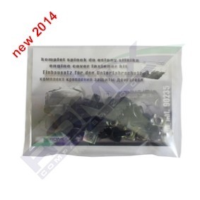 ROMIX Elements de fixation, cache moteur 90235