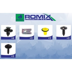 ROMIX Innvendig hjulskjerm 91011