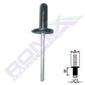 ROMIX Blind Rivet 55107Z