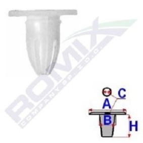 ROMIX Schubladenblende A15251