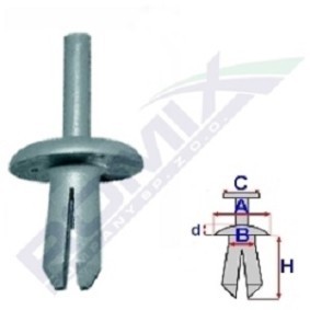 ROMIX Clip, enjoliveur A82016