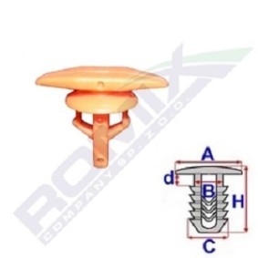 Spletna trgovina z ROMIX Spojka, Okrasna- / zascitna letev B18877