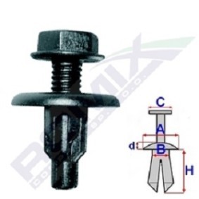 Spletna trgovina z ROMIX Spojka, Okrasna- / zascitna letev B22123