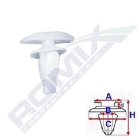 ROMIX Clip, Fregio / Modanatura protettiva C10070