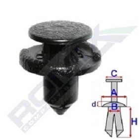 ROMIX Clip, enjoliveur C10077