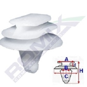 ROMIX Schubladenblende C10098