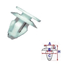 ROMIX Clip, listón C10157