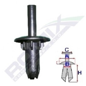 ROMIX Rivet à expansion C60310