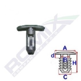 ROMIX Clip, enjoliveur C60311