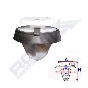 Spletna trgovina z ROMIX Spojka, Okrasna- / zascitna letev C60438
