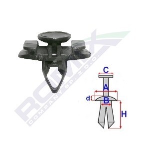 ROMIX Clip, listón C60448