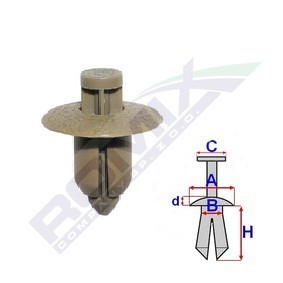 ROMIX Clip, enjoliveur C60521