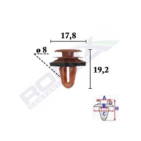 ROMIX Clip, listón C70333