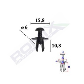 ROMIX Suoja- / koristelista C70354