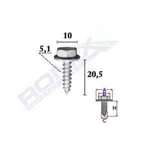 Купить ROMIX Болт C70366