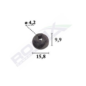 ROMIX Clip, sier- / beschermingslijst C70376