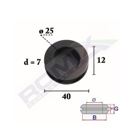 ROMIX Tülle Ø: 30, 7 mm C70404