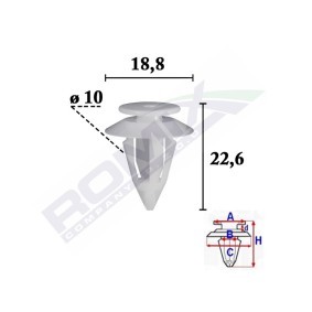 ROMIX Clip, enjoliveur C70584