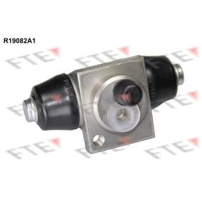 FTE Radbremszylinder 19,1 mm, Hinterachse, Aluminium 9210005