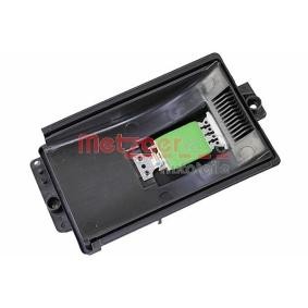 METZGER Gebläsewiderstand 0917692