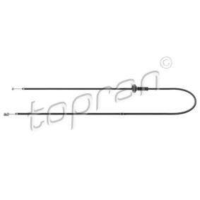 TOPRAN Cable del capó del motor 503 909