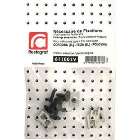 RESTAGRAF Kit de clip de fixation, carrosserie 611002V