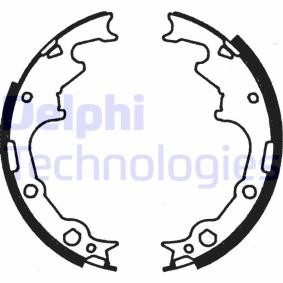 DELPHI Bromsbacksats 229 x 66 mm LS1780