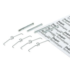 DELPHI Kit d'accessoires, plaquette de frein à disque LX0004