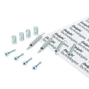 DELPHI Kit d'accessoires, mâchoires de frein de stationnement LY1042