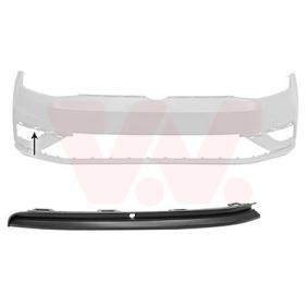 VAN WEZEL Zierleiste, Stoßstange vorne rechts, schwarz 5775584