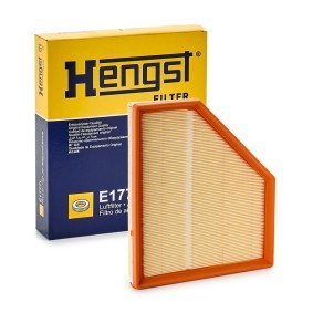 HENGST FILTER Luftfilter Länge: 276 mm, Filtereinsatz E1777L
