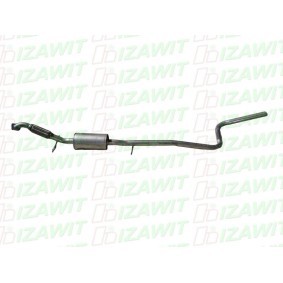 IZAWIT Silencieux intermédiaire 17.113