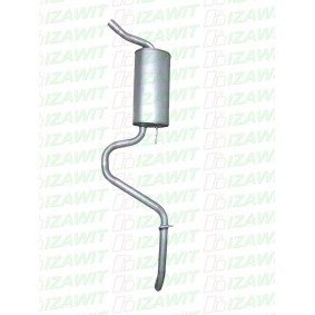 IZAWIT Silenciador trasero 32.039