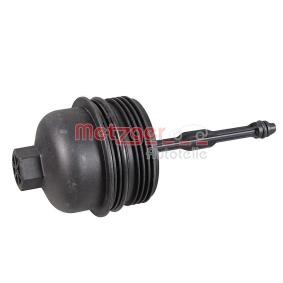 METZGER Deksel, oljefilterbeholder med tetning, uten oljefilter 2370104