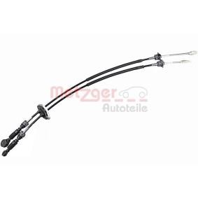 METZGER Cable de accionamiento, caja de cambios 3150316