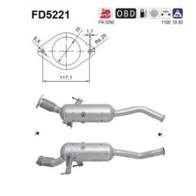 AS Partikelfilter (DPF) FD5221