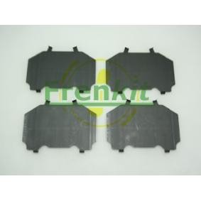FRENKIT Antiknirkefolie, bremsebelegg (bakplate) 940002
