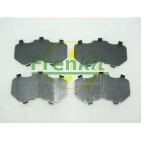 FRENKIT Lámina antichirrido, guarnición freno (placa anterior) 940071