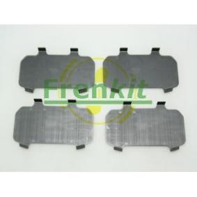 FRENKIT Antiknirkefolie, bremsebelegg (bakplate) 940101
