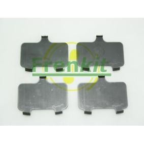 FRENKIT Antiknirkefolie, bremsebelegg (bakplate) 940151