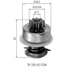MAGNETI MARELLI Hammaspyörä, käynnistys 940113020013