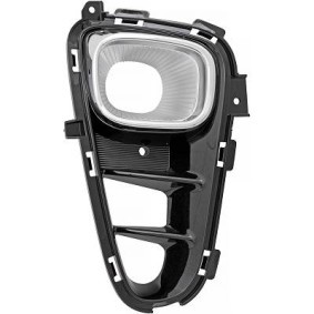 DIEDERICHS Grille de ventilation, pare-chocs 6508048