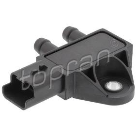 TOPRAN Sensor, avgasstrykk 622 536