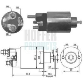 HOFFER Magnetafbryder, starter 46029