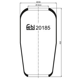 FEBI BILSTEIN Metallipalje, ilmajousitus 20185