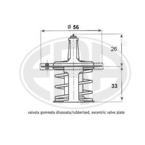 Купить ERA Термостат, охлаждающая жидкость 350280A