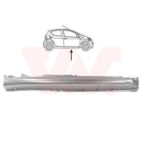 originalni Toyota AYGO VAN WEZEL Vstopni prag-plocevinasta stopnica 5403104