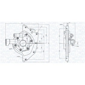MAGNETI MARELLI Oliepumpe 351516000060