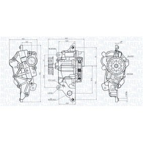 MAGNETI MARELLI Oliepumpe 351516000073